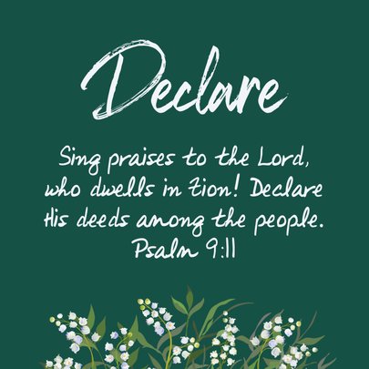 Declare photo