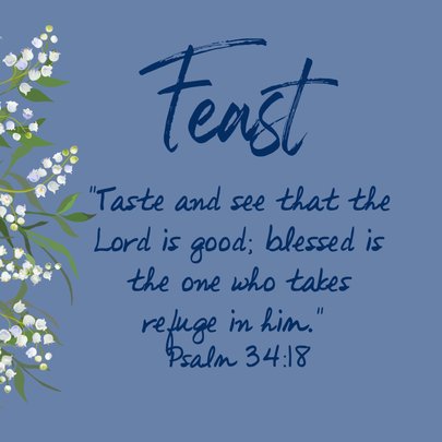 Feasting and Being Filled with the Word photo